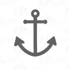 an anchor on a white background with the word craft in black and grey font below it