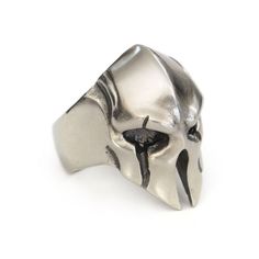 Horsemen of Apocaly Helmet Cupronickel Ring Punk Jewelry CP08D US Size 7-15 This Unique Jewellery Will Be A Perfect Gift For Any Occasion !! Condition :    New & Handmade in Perfect Finished Material :      Cupronickel Face Height:Approx.28 mm Weight:          Approx.19 grams US Size :        #7 ~ #15 Notice: Open Size, but very hard to adjust size without tool. We will make your size before we ship it out. Notice: Nickel content: 25% If you are allergic to nickel, please buy the 925 sterling silver version! Cupronickel looks very similar to 925 sterling silver, but cupronickle is much harder than 925 sterling silver, and it is not easy to be scratched in daily use! 925 Sterling Silver Version: Conversion   chart   for  ring  sizes Inside circumference Sizes (inch) (mm) United States , and Horn Ring, Punk Jewelry, Dope Jewelry, Men's Jewelry Rings, Conversion Chart, Ring Sizes, Cool Gadgets, Unique Jewellery, Mens Jewelry