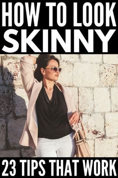 How to Look Skinny in a Day | Forget diet and exercise! This collection of 23 simple overnight tips and ideas will teach you how to look thinner in clothes, in pictures, in a dress, in photos, in jeans, in shorts….even in a bikini! Perfect for short, petite, and plus-sized girls, we’ll teach you what to wear, how to avoid cellulite on your legs, the best neckline and accessories, and more! #lookthinner #dressthinner #looktallers #fashionhacks #beautyhacks #loseweight #flatbelly Pictures In A Dress, 23 Fashion, Oversized Sweater Outfit, Cozy Oversized Sweaters, Mode Tips, Quoi Porter, Diet And Exercise, Beauty Dress