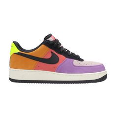 Find NIKE Atmos X Air Force 1 Low 'pop The Street on Editorialist. Revealed in November 2019 and sold only at atmos stores and ComplexCon, the atmos x Nike 'Pop The Street' capsule collection finds inspiration in the contemporary art, manga and fashion scene of Tokyo. The Air Force 1 Low conveys the aesthetic in a multi-color palette carried out on the suede upper and logos. Black for the Swooshes and lacing system anchor the look. The Air-assisted rubber cupsole and tread are executed in a two-tone scheme. Nike Multicolor Skate Shoes For Streetwear, Nike Multicolor Sneakers For Skateboarding, Multicolor Nike Sneakers For Skateboarding, Nike Multicolor Custom Sneakers For Streetwear, Multicolor Gum Sole Skate Shoes For Streetwear, Urban Multicolor Skate Shoes For Streetwear, Multicolor Low-top Urban Sneakers, Modern Multicolor Low-top Custom Sneakers, Multicolor Urban Low-top Sneakers