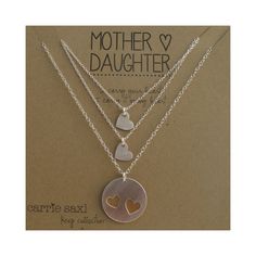 Mother Daughter Necklace Set mother 2 daughters by carriesaxl Hand Stamped Charm Necklace For Mom, Stamped Sterling Silver Charm Necklace For Mom, Sterling Silver Stamped Charm Necklace For Mom, Mother's Day Sterling Silver Charm Necklace With Round Pendant, Sterling Silver Round Pendant Charm Necklace For Mother's Day, Mother's Day Hand Stamped Sterling Silver Charm Necklace, Hand Stamped Heart Jewelry For Mother's Day, Hand Stamped Sterling Silver Charm Necklaces For Mother's Day, Sterling Silver Hand Stamped Charm Necklace For Mother's Day