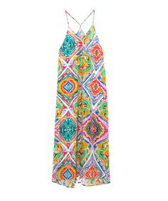 This breezy, 100% silk slip dress is the perfect statement-maker for a beachside wedding or sunny day getaway. Add the Essential Cocoon for elegant shoulder coverage.​ Sizing: XS - L Size Guide: (Body Measurements)Materials: 100% SilkMade in: China Multicolor Sundress For Vacation Brunch, Multicolor Sundress For Brunch And Vacation, Multicolor Sundress For Brunch On Vacation, Beachwear Spaghetti Strap Beach Dress For Summer Parties, Beachwear Beach Dress With Spaghetti Straps For Summer Parties, Beachwear Dress With Spaghetti Straps For Summer Parties, Multicolor Beachwear Sundress For Brunch, Beachwear Maxi Dress With Spaghetti Straps For Summer Parties, Printed Maxi Dress For Summer Brunch