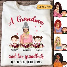 Beautiful Thing Grandma Grandkids Personalized ShirtBeautiful Thing Grandma Grandkids Personalized Shirt   This model reduces inventory waste and allows customers to create personalized designs. These t-shirts are made from high-quality materials and come in a range of sizes and colors, making them versatile for any occasion. Personalized White Graphic Print T-shirt, Custom Print White T-shirt For Personalized Gift, Personalized White Top With Name Print, Personalized Name Print White Top, Personalized White Cotton Top, Custom Print T-shirt As Personalized Gift, Custom Print Cotton Tops For Personalized Gifts, Custom Print Cotton T-shirt For Personalized Gift, Custom Print Cotton Tops As Personalized Gift