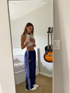 Adidas pants | straight leg pants | straight leg adidas pants | straight leg aesthetic | casual pants | trendy pants | tiktok pants | joggers | sporty style | outfit inspo | pinterest influencer | amazon finds | amazon fashion | amazon outfits | pinterest aesthetic Wattpad, Mirror