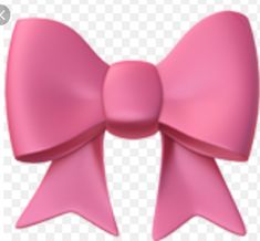 a pink bow on a white background with clipping space for text or image png