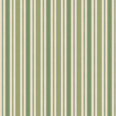 a green and white striped wallpaper with vertical stripes