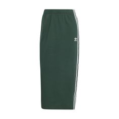 Sporty and feminine unite in the adidas Knitted Women's Skirt. When you want an outfit you can throw-on easily, this skirt makes it possible. Match it with other adidas apparel or a solid-colored tank for a simple look that makes a statement! Features adidas iconic three-stripe design. Provides for sleek silhouette. Has adjustable, elastic waistband. Fabric: 79% Cotton, 21% Polyester. Product consists of recycled materials. Made from Better Cotton. Machine washable. Green Sports Skirt For Spring, Green Athleisure Skirt For Spring, Athleisure Green Spring Skirt, Athleisure Green Skirt For Spring, Fitted Adidas Skirt For Spring, Adidas Fitted Skirt For Spring, Sporty Cotton Skirt For Summer, Sporty Summer Cotton Skirt, Casual Green Sports Skirt