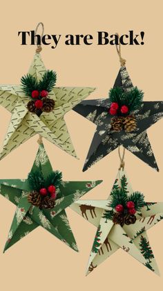 Love this for teacher holiday gifts.  They will appreciate this hand crafted ornament. Teacher Holiday Gifts, Star Tree, Star Tree Topper