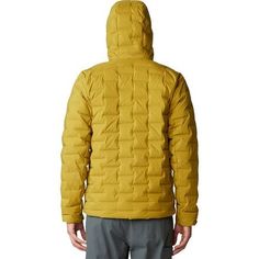 By providing exceptional warmth without the weight or restriction, the Mountain Hardwear StretchDown Hooded Jacket deserves a spot in any adventurers closet. The stretch-woven outer fabric offers impressive movement while holding up to abrasion that comes with alpine adventures like skiing and climbing. This stretch outer fabric holds 700-fill down insulation around our core to trap heat while we move, so we can brave cold weather with ease. Outdoor Midweight Hooded Jacket With Detachable Hood, Winter Adventure Windproof Outerwear, Functional Winter Outerwear For Adventure, Midweight Outerwear With Adjustable Hood For Outdoor Activities, Hooded Windproof Outerwear For Adventure, Hooded Midweight Outerwear For Winter Sports, Midweight Hooded Outerwear For Outdoor, Fleece Lined Long Sleeve Outerwear For Adventure, Long Sleeve Outerwear With Fleece Lining For Adventure