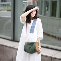 simplelinenlife-casual-summer-long-women-dresses Women Dresses Casual, Dresses Casual Summer, Women Dresses Casual Summer, White Women Dresses, Organic Colors, Cotton Linen Fabric, Loose Style, Women Dresses, Dresses Casual