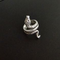 A Great Addition To Your Jewelry Collection Rings Snake, Snake Lovers, Snake Ring, Womens Jewelry Rings, Silver Ring, Jewelry Collection, Silver Rings, Womens Sizes, Women Jewelry