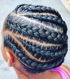 Side Braids, Flat Twist Hairstyles, Classy Hairstyles, Goddess Braids Hairstyles, African Hair Braiding Styles, Braided Cornrow Hairstyles, Natural Hair Twists, Hair Cute, Hair Twist Styles