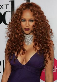 Cinnamon Brown Hair, Red Hairstyles, Temporary Hair Dye, Red Hair Inspo, Tyra Banks, Copper Hair Color, Celebrity Hair Stylist, Copper Hair