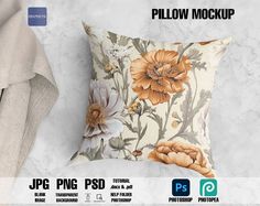 Save more with the BUNDLE: https://graphicvil.etsy.com/listing/1541514912 A Pillow Mockup is a digital product that offers a high-quality and fully customizable mock-up for various uses. The mock-up comes in different PSD files, allowing users to choose the angle and perspective that suits their needs. This product provides a layered PSD file that can be edited easily using Photoshop. The mock-up is designed to be 100% Photoshop-based, which means users can use it without any additional software Pillow Mockup, Cushion Bed, Pattern Template, Bed Pillow, Artwork Images, Start Ups, Mobile Design, Psd Files, Mock Up