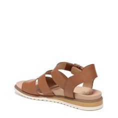 Travel-ready womens sandals perfect for a getaway or every day. Dr. Scholl's, Round Toe Heels, Ankle Strap Sandals, Strappy Sandals, Leather Material, Strap Sandals, Wedge Heels, Cleaning Wipes, Fitness Fashion