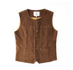 Retro Amekaji Corduroy Vest Casual Workwear Gentleman Waistcoats Slim fit Feature: Brand new Top quality Fabric:High Grade Corduroy Corduroy fabric:Material toughness;Three-dimensional, soft and solid Color:Khaki   Note: The size is Asian size ,To be safe,Please measure one of your own VEST to make comparison with ours, so as to select a correct size.Please measure yourself before ordering.If you are not sure the size,please send the information of your height,Weight and chest to me,i will help you choose the correct size,thank you!   Size Chart:1inch=2.54cm Size Chart : (INCH)/CM Size Chest Shoulder Back Length S inch 38.6  14.6  20.5  cm 98  37  52  M inch 40.2  15.0  20.9  cm 102  38  53  L inch 41.7  15.4  21.3  cm 106  39  54  XL inch 43.3  15.7  21.7  cm 110  40  55  2XL inch 44.9  1 Corduroy Vest, Cowboy Jacket, Cargo Vest, Vest Men, Casual Workwear, England Fashion, Jacket Vest, Corduroy Fabric, Casual Vest