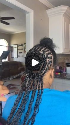 Veronica💜 on Instagram: "Quick & Easy Crochet Fulani Braids 💕🔥" Crochet Braiding Hairstyles, Crochet Braid Styles With Cornrows, Corn Rows With Braids, Mini Braids With Bangs, Foundation For Crochet Braids, Fulani Braids Half Sew In, Half Cornrows Half Crochet Hairstyles, Feed In Braids With Crochet In The Back, Half Braided Half Crochet Hairstyles