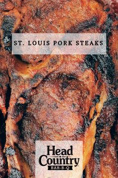 the steak is cooked and ready to be eaten for consumption at st louis pork steaks