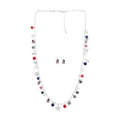 PRICES MAY VARY. 【AMERICANA COLLECTION JEWELRY】:You will receive 1 pair of earrings and 1 necklaces designed with the theme of the American flag, earrings and necklace set for you to choose to match your everyday wear, Sharing with your family, best friend would also be a great choice. 【MATERIAL】:Our patriotic earrings and necklaces are made of eco friendly materials. Hypoallergenic, lead and nickel free, suitable for sensitive ears. 100% high-quality product doesn’t contain harmful elements. 【I Uncle Sam Hat, Flag Beads, Flag Earrings, Bead Pendant Necklace, Patriotic Earrings, Classic Earrings, Bead Pendant, Uncle Sam, Beaded Pendant Necklace