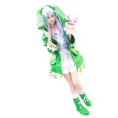 Date A Live Yoshino Himekawa Cosplay Costumes W Green Hooded Women Girls Coat Halloween Costumes with Socks is only 94.78, shipping all over the world. Date A Live Yoshino, Cosplay Halloween Costumes, Anime Party, Idee Cosplay, Date A Live, Victoria Dress, Girl Coat, Halloween Kostüm, Halloween Disfraces