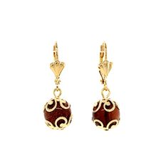 These pair of drop earrings is designed with dainty goldstone beads that has been hand-wrapped to a 14k gold filled leverback earring. The stones are accented with natural shivering gold accent. Hanging Length: 1 inch Stone: 1 cm Genuine Goldstone Finish: 14k Gold filled Lead and Nickel Free Safe to any skin type Water resistant Elegant Hypoallergenic 14k Gold Filled Earrings, Elegant Jewelry With Dangling Beads, Yellow Gold Jewelry With Dangling Beads For Formal Events, Formal Yellow Gold Jewelry With Dangling Beads, Elegant Teardrop 14k Gold Filled Earrings, Elegant Dangling Beads Drop Earrings, Amber Dangle Jewelry With Matching Earrings, Elegant Drop Earrings With Dangling Beads, Elegant Round Earrings With Dangling Beads