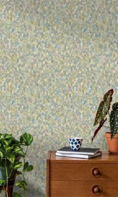 herringbone wallpaper Complimentary Wallpaper, Blue Geometric Wallpaper, Transitional Wallpaper, Herringbone Wallpaper, Coral And Blue, Palm Leaf Wallpaper, Back Wallpaper, Commercial Wallpaper, Plain Wallpaper