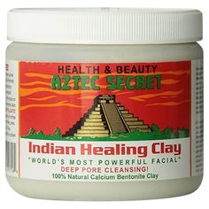 100% natural calcium bentonite clay. World's most powerful facial. Deep pore cleansing! Feel your face pulsate! Facials, acne, body wraps, clay baths, foot soaks, chilled clay for knee packs, and insect bites! Enjoy the benefits of clay in your own home. Beautify & refresh. Sun dried. No fragrances. No animal testing. No animal products. No additives. The world's most powerful facial deep pore cleaning 100% natural calcium bentonite clay does not contain Additives, fragrances, or animal products Aztec Secret Indian Healing Clay, Calcium Bentonite Clay, Indian Healing Clay, Healing Clay, Pore Cleansing, Bentonite Clay, Mascara Facial, One Eye, Clay Masks