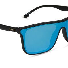 If you're looking for a sleek take on the sporty style, you've found it in the Flash shades. A lightweight TR90 frame makes them easy to wear all day, while rubber temple tips keep these sunnies in place, making these the perfect everyday active shades for getting in those steps. Sporty Blue Polarized Shield Sunglasses, Sporty Blue Shield Sunglasses For Sports, Blue Functional Sports Sunglasses, Sporty Blue Sunglasses For Outdoor Activities, Sporty Blue Shield Sunglasses With Mirrored Lenses, Sporty Blue Sunglasses With Mirrored Lenses, Functional Blue Sunglasses With Mirrored Lenses, Sporty Matte Black Sunglasses With Mirrored Lenses, Lauren Lane