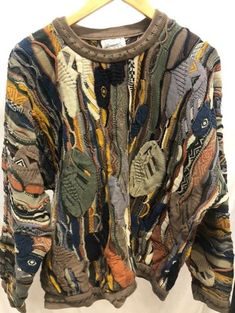 Beautiful, Colorful, Walking piece of Art COOGI Sweater Large Crewneck COOGI No rips, stains, or tears.  Very gently used.  Authentic Coogi Y'all. Coogi Sweater Men Outfit, Mr Sandman, Sweater Outfits Men, Coogi Sweater, Style Moodboard, Earthy Outfits, Guess Men, Guys Clothing Styles, Gender Envy