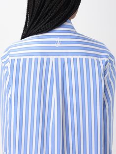 Shirt JW ANDERSON Woman color Blue Jw Anderson, Blue Shirt, Woman Colour, Outlet, Womens Shirts, Blue Color, Color Blue, Models, Clothes For Women