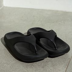 Black / 4 Cloudies FlipFlops - Summer Comfort Cloud Slides Buy 1 Get 1 Free, Buy 1 Get 1, Winter Sale, Buy 1, Flip Flops, Black Pink