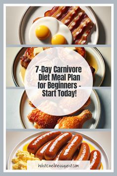 the 7 day carnivor diet meal plan for beginners - start today with eggs and bacon