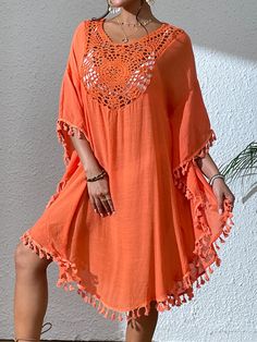 Casual Fringe Beach Dress For Spring, Casual Beach Dress With Fringe, Casual Fringed Beach Cover-up Dress, Casual Fringe Beach Cover-up Dress, Casual V-neck Tassel Cover-up, Casual Fringe Dresses For Beach Cover-up, Casual Spring Beach Dress With Tassels, Casual Beach Mini Dress With Tassels, Tattoos Men