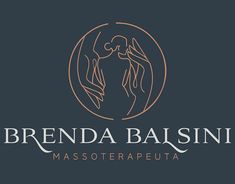 the logo for brenda balsini massoterapeuta