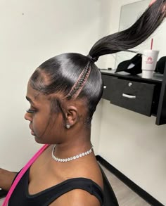 Long Hair Ponytail Styles, Hairstyles For Wavy Hair, Hairstyle For Short Hair, Black Women Braids, Hairstyle For Short, Women Braids