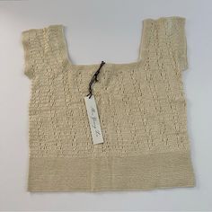 New With Tags Hand Crochet Top Size Medium No Trades Let Me Know If You Have Additional Questions & Don’t Forget To Check Out The Rest Of My Closet Hand Crochet, Crochet Top, Let Me, Womens Tops, Size Medium, Cream, Tags, Crochet, Closet