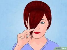 Cut Bangs Tutorial, Bangs At Home, Cut Own Hair, Cut Bangs, Bangs Tutorial, How To Cut Bangs, Cut Hair, Something Old, Hair Hacks