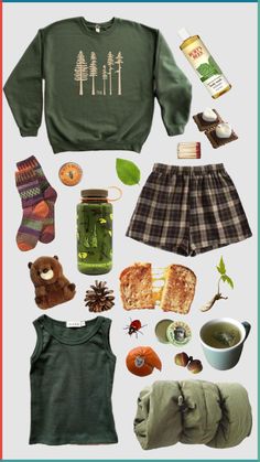 Camping Aesthetic Outfits, Summer Camp Outfits, Lodge Aesthetic, Granola Outfits, Earthy Outfits, Fashion Graphic, Jolie Photo, Life Tips