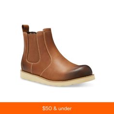 in stock Eastland Shoes, Dress Boots, Leather Chelsea Boots, Shoe Size Chart, Men Shoes Size, Dress With Boots, Smooth Leather, Leather Men, Chelsea Boots