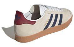 adidas Originals Gazelle Indoor 'Off White Dark Blue Gum' IE0546 Adidas Gazelle Indoor Blue Outfit, Adidas Gazelle Outfit Men, Casual Blue Adidas Sneakers, Adidas Gazelle Bleu Marine, Adidas Gazelle Blue Bird, Blue And Yellow Gazelle, Gazelle Outfit, Adidas Gazelle Outfit, Summer Thrift