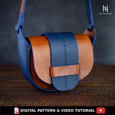 Leather PDF Pattern for Shoulder Bag. This is only the  Pattern in the PDF file.  Before you purchase I strongly recommended to watch the tutorial and deciding if the solutions are suitable for you :) ►CLICK THE LINK BELOW To see a step-by-step video showing each stage of creation with all the necessary instructions:   https://youtu.be/gdhMpEWIjGU ►Please remember it's a DIGITAL PRODUCT, not PHYSICAL. After purchase, you can download a PDF printable A4 pattern.  ►After purchase you will be able Sling Purse, Bag Template, List Of Tools, Hole Punches, Leather Pattern, Paper Tape, Needle And Thread, Bag Straps, Bag Pattern