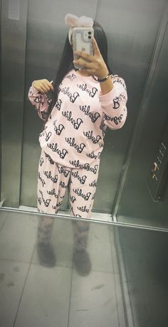 Fluffy Pjs Primark, Cute Pyjama Aesthetic, Pyjama Snap, Pyjama Outfit, Lounge Outfits