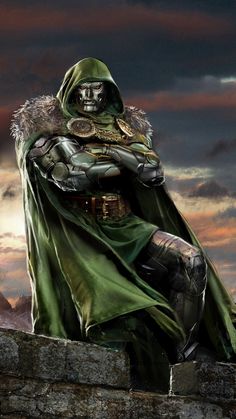 Doctor Doom by John Gallagher Doom Cosplay, Doom Comic, Callan Mcauliffe, Shark Clothes, Marvel Moments, Dynamic Wallpaper, Comic Book Villains, Dr Doom, Rogues Gallery