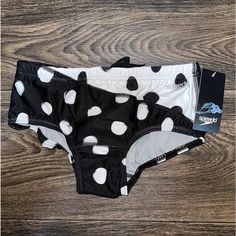 Speedo Swim Briefs Size: 26 Color: Black And White 2023183 Black Stretch Swimwear For Play, Playful Black Bottoms For The Beach, Toddler Swimming, Boys Swim Shorts, Boys Swim Trunks, Boys Swim, Swim Brief, Blue Swimsuit, Kids Swimming