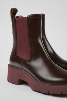 Target Boots Kolbi, Luxury Calf Leather Chelsea Boots With Contrast Sole, Luxury Brown Chelsea Boots For Galas, Luxury Chelsea Boots With Contrast Sole In Calf Leather, Luxury Leather Chelsea Boots With Leather Footbed, Luxury Chic Chelsea Boots With Round Toe, Luxury Chic Chelsea Boots In Calf Leather, Stylish Winter Boots Miggon 🛍️, Luxury Goodyear Welted Cap Toe Chelsea Boots