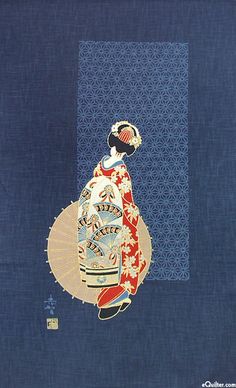 an image of a geisha woman holding a parasol