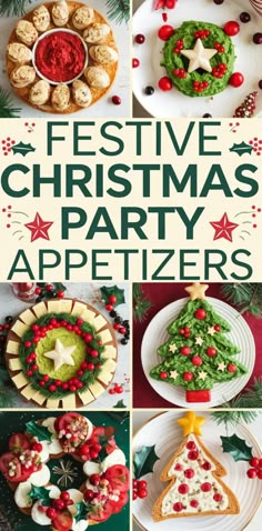 If you need showstopper appetizers for Christmas parties, these easy shareable snacks for party events are elegant and EASY to make ahead. Simple Christmas-themed holiday appetizers for a crowd or small group gathering! Cute Easy Christmas Appetizers, Christmas Shareable Food, Easy Festive Christmas Appetizers, Appetizers To Bring To A Christmas Party, Light Appetizers For Christmas, Christmas Easy Appetizers For A Party, Christmas Healthy Appetizers, Fingerfoods For Christmas Party, Christmas Appetizers On A Stick