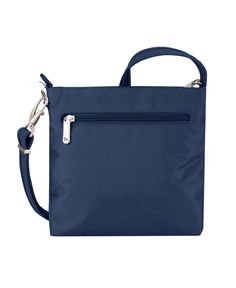 Cross town, campus, country, or continent with your essentials smartly stowed in the Travelon Anti-Theft Mini Shoulder Bag. Blue Crossbody Bag With Anti-theft Pocket, Blue Rectangular Bag With Anti-theft Pocket, Blue Rectangular Shoulder Bag With Anti-theft Pocket, On-the-go Blue Bag With Anti-theft Pocket, Versatile Blue Shoulder Bag With Anti-theft Pocket, Blue Bags With Anti-theft Pocket, Functional Blue Bag With Anti-theft Pocket, Preschool Outfits, Mini Shoulder Bag