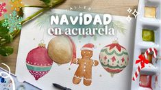 Taller gratis de acuarela | Navidad