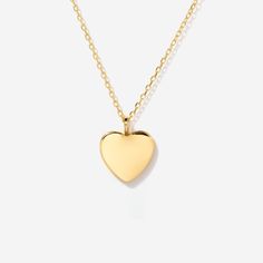 Heart Charm Necklace For Women in 14k Gold Plated| Little Sky Stone Heart Charm Necklace, Timeless Symbol, Symbol Of Love, Love And Affection, Love Symbols, Necklace For Women, Heart Charm, Heart Necklace, Heart Pendant